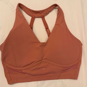 Gymshark x Whitney Simmons Longline Bra Top Canyon Red